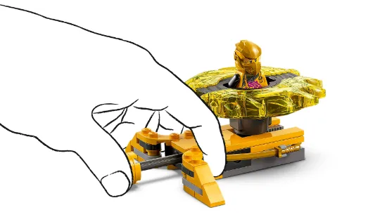 LEGO NINJAGO 71826 Dragon Spinjitzu Battle Pack for boys