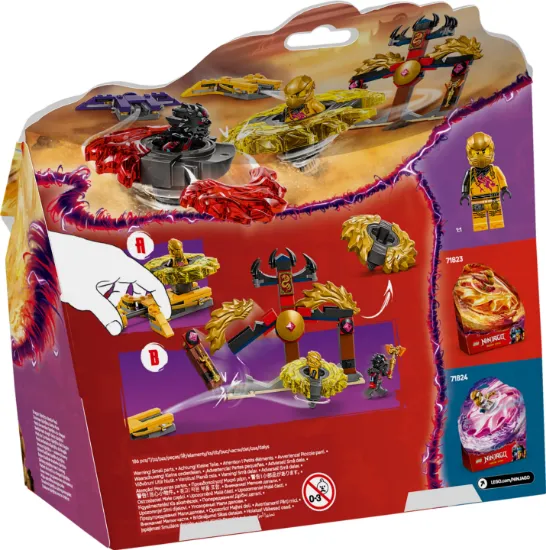 LEGO NINJAGO 71826 Dragon Spinjitzu Battle Pack package