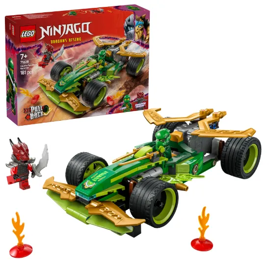 LEGO NINJAGO 71828 Lloyd Pull-Back Race Car  for boys package