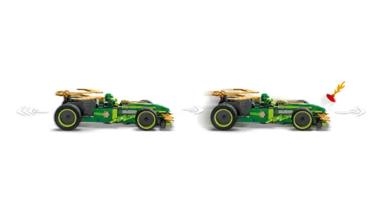 LEGO NINJAGO 71828 Lloyd Pull-Back Race Car for boys