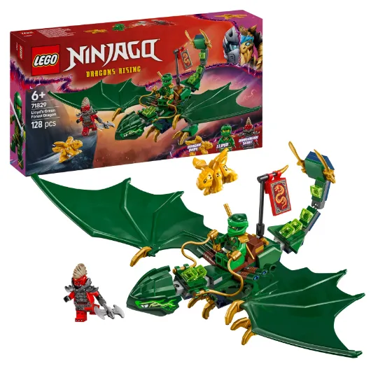 LEGO NINJAGO 71829 Lloyd Green Forest Dragon for boys package