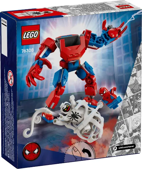 Picture of LEGO Super Heroes Marvel 76308 Spider-Man Mech vs. Anti-Venom 