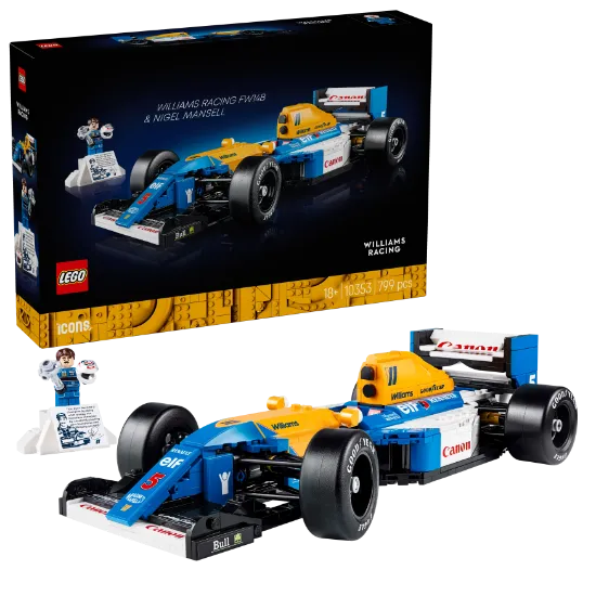 Picture of LEGO Icons 10353 Williams Racing FW14B & Nigel Mansell