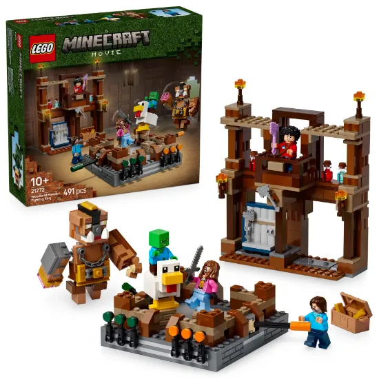 Picture of LEGO Minecraft 21272 Woodland Mansion Fighting Ring