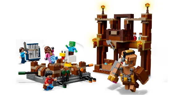Picture of LEGO Minecraft 21272 Woodland Mansion Fighting Ring