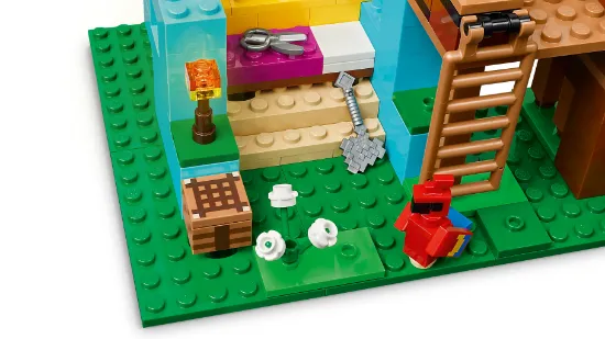 Picture of LEGO Minecraft 21282 The Parrot Houses