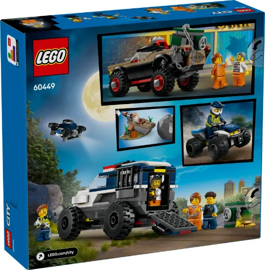 Picture of LEGO City 60449 Off-Road Police Car Chase