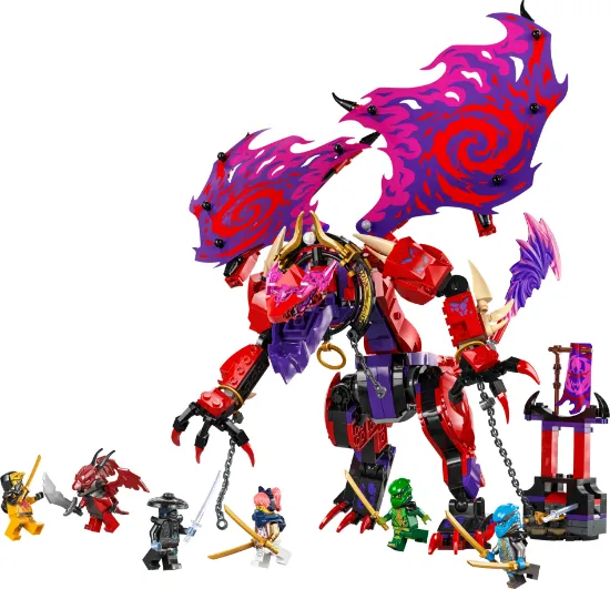LEGO Ninjago 71832 Thunderfang Dragon of Chaos for boys