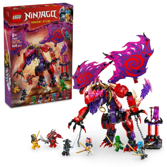 LEGO Ninjago 71832 Thunderfang Dragon of Chaos for boys package