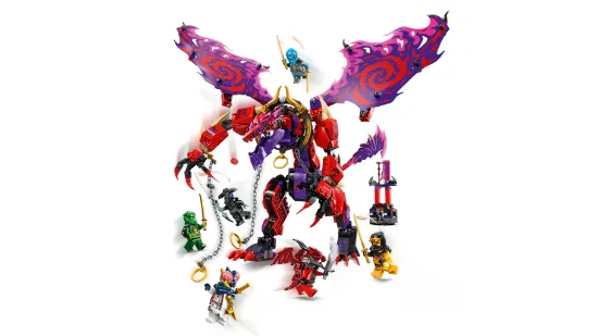LEGO Ninjago 71832 Thunderfang Dragon of Chaos for boys