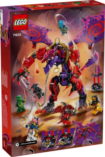 LEGO Ninjago 71832 Thunderfang Dragon of Chaos package