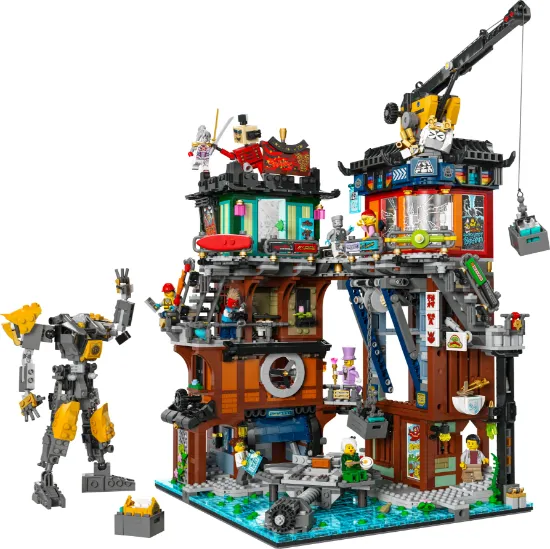 LEGO Ninjago 71837 City Workshops for boys