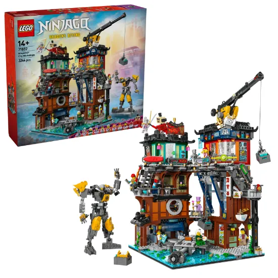 LEGO Ninjago 71837 City Workshops package for boys