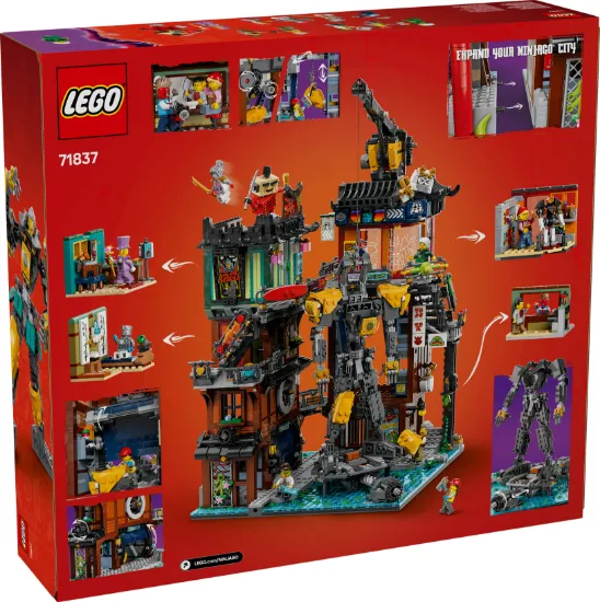 LEGO Ninjago 71837 City Workshops package