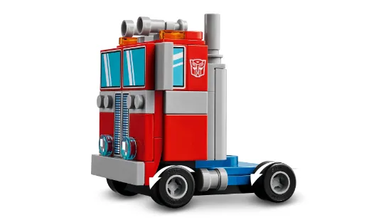 Picture of LEGO BrickHeadz 40803 Transformers Optimus Prime Robot & Vehicle