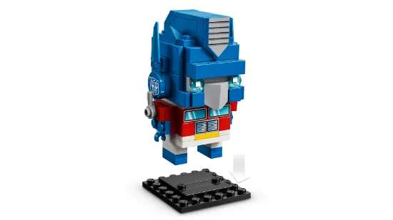 Picture of LEGO BrickHeadz 40803 Transformers Optimus Prime Robot & Vehicle