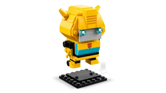 Picture of LEGO BrickHeadz 40804 Transformers Bumblebee Robot & Vehicle