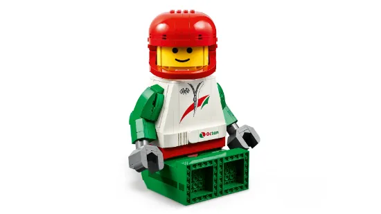 Picture of LEGO Up-Scaled 40819 Racing Driver Minifigure