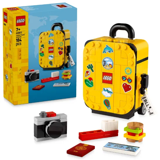 Picture of LEGO 40817 Yellow Travel Suitcase
