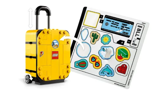Picture of LEGO 40817 Yellow Travel Suitcase