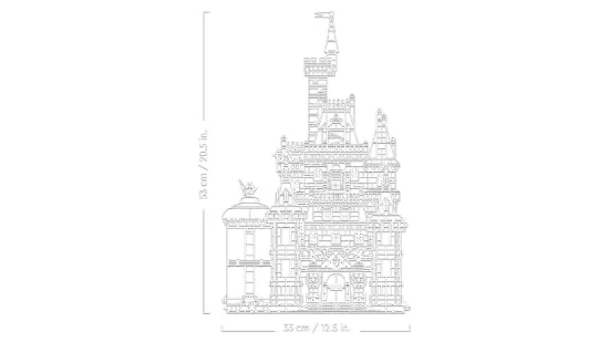 Picture of LEGO Disney Princess 43263 Beauty and the Beast Castle