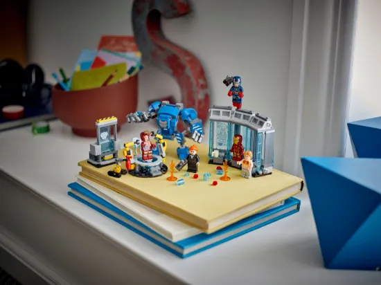 Picture of LEGO Marvel 76315 Iron Man’s Laboratory: Hall of Armor