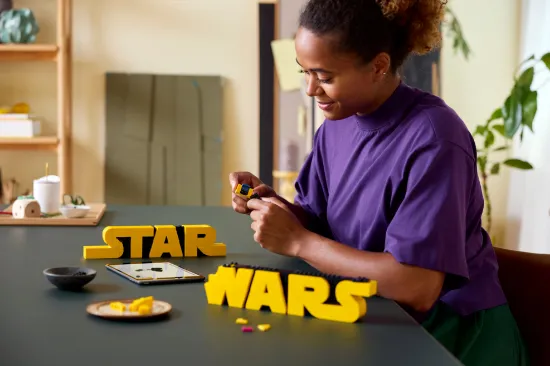 Picture of LEGO Star Wars 75407 Brick-Built Star Wars Logo 