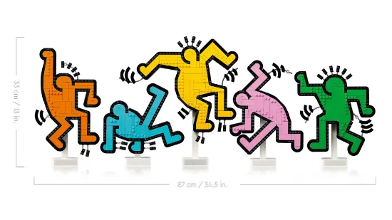 Picture of LEGO Art 31216 Art Keith Haring – Dancing Figures