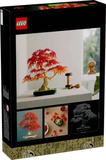 Picture of LEGO Botanicals 10348 Japanese Red Maple Bonsai Tree
