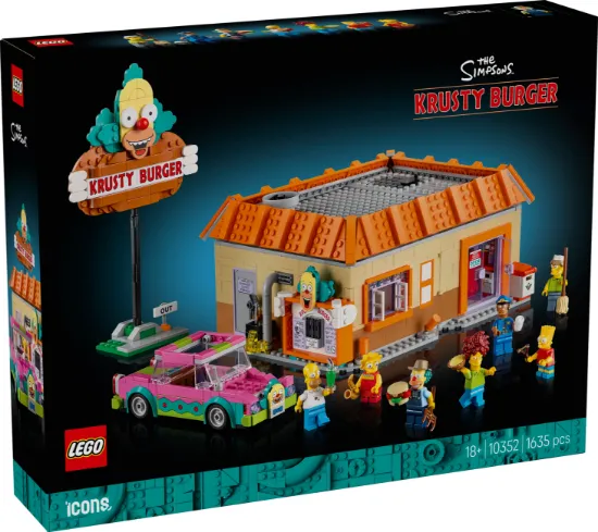 Picture of LEGO Icons 10352 The Simpsons™: Krusty Burger