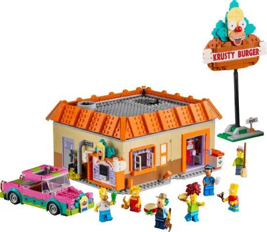 Picture of LEGO Icons 10352 The Simpsons™: Krusty Burger