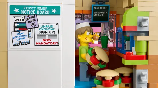 Picture of LEGO Icons 10352 The Simpsons™: Krusty Burger