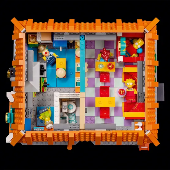 Picture of LEGO Icons 10352 The Simpsons™: Krusty Burger