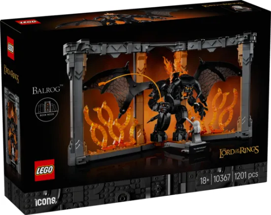 Picture of LEGO Icons 10367 The Lord of the Rings: Balrog™ Book Nook
