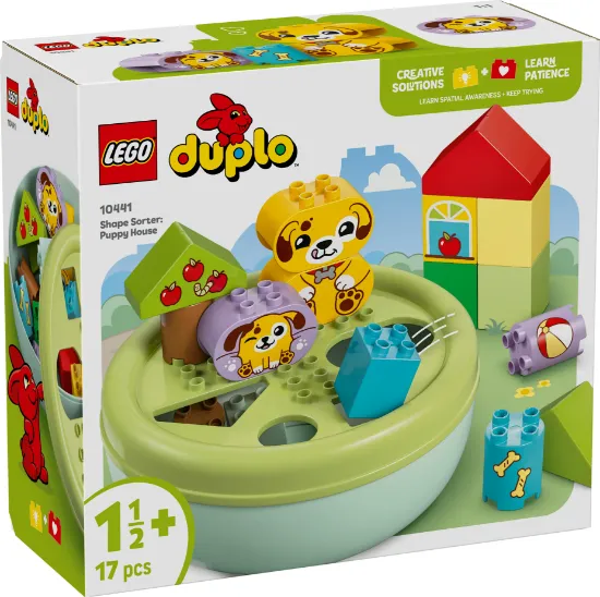 Picture of LEGO DUPLO 10441  My First Shape Sorter: Puppy House