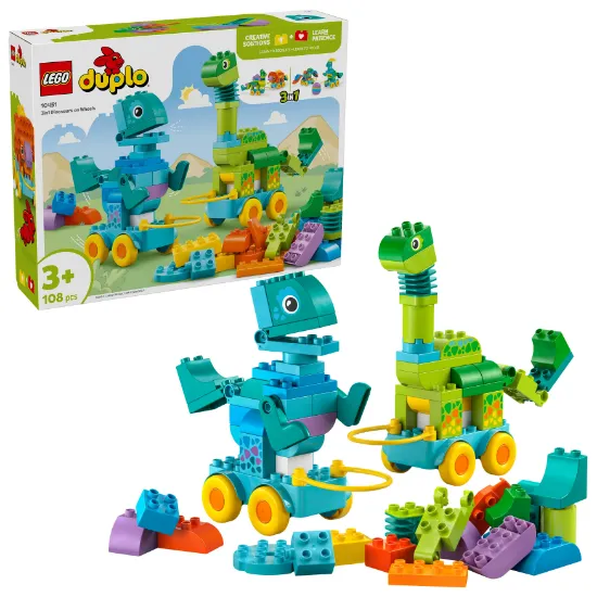 Picture of LEGO DUPLO 10451 Town 3in1 Dinosaurs on Wheels