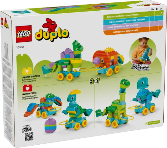 Picture of LEGO DUPLO 10451 Town 3in1 Dinosaurs on Wheels