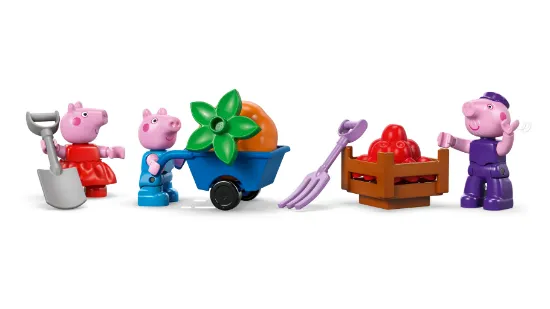 Picture of LEGO DUPLO 10461 Peppa Pig Grandpa Pig’s Garden and Greenhouse