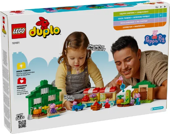 Picture of LEGO DUPLO 10461 Peppa Pig Grandpa Pig’s Garden and Greenhouse