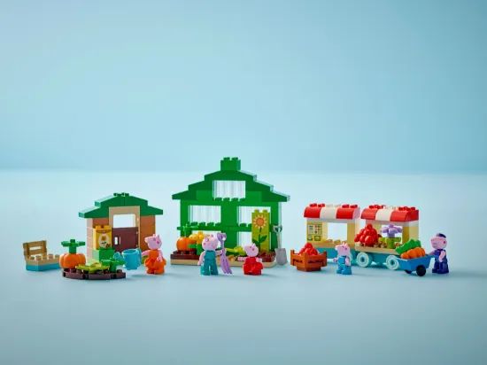 Picture of LEGO DUPLO 10461 Peppa Pig Grandpa Pig’s Garden and Greenhouse