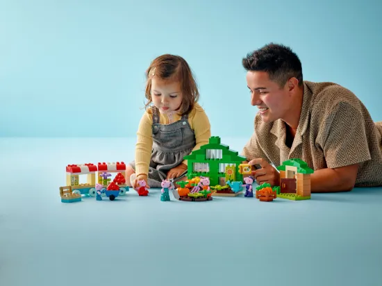 Picture of LEGO DUPLO 10461 Peppa Pig Grandpa Pig’s Garden and Greenhouse