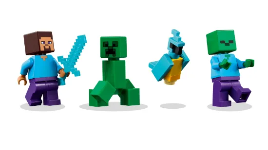 Picture of LEGO Minecraft 21275 The TNT Jungle House