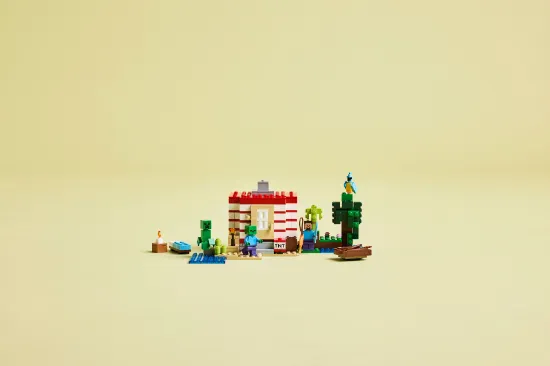 Picture of LEGO Minecraft 21275 The TNT Jungle House