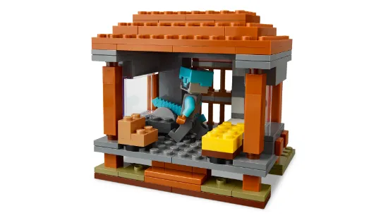 Picture of LEGO Minecraft 21278 The Pillager Outpost and Ravager