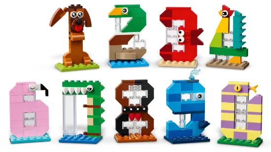 Picture of LEGO 40807 Birthday Numbers