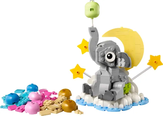 Picture of LEGO 40814 Baby Elephant in the Sky
