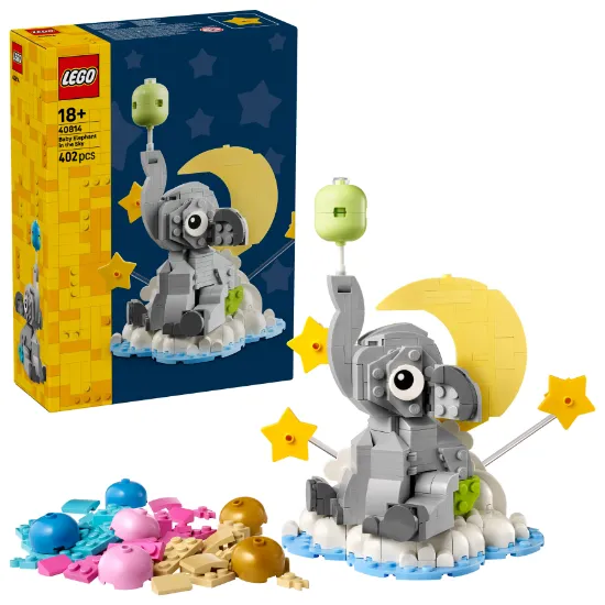 Picture of LEGO 40814 Baby Elephant in the Sky