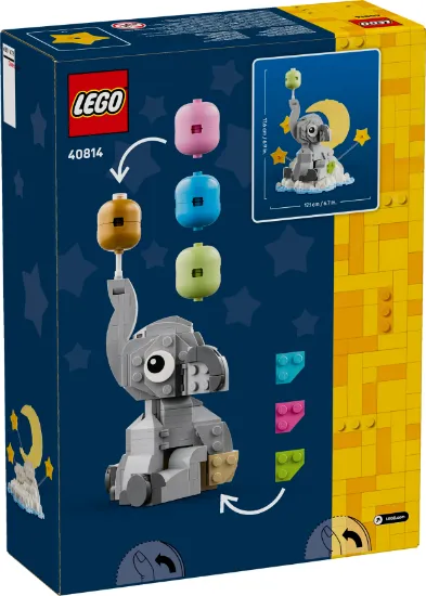 Picture of LEGO 40814 Baby Elephant in the Sky