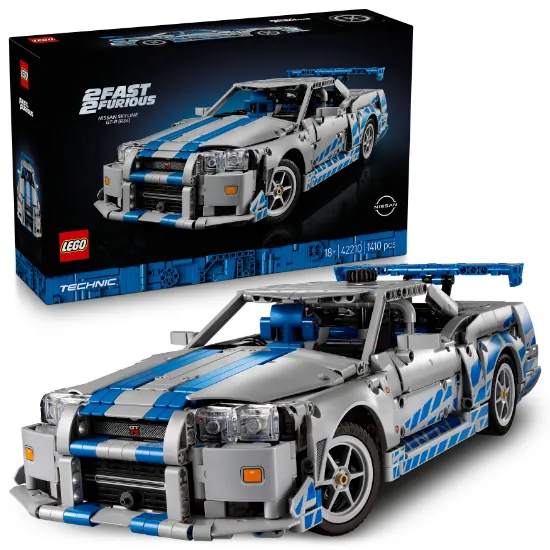 Picture of LEGO Technic 42210 2 Fast 2 Furious Nissan Skyline GT-R (R34) Car