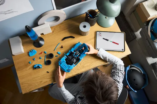 Picture of LEGO Technic 42217 Chevrolet Corvette Stingray Blue